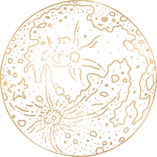 Solar Eclipse Line Element Gold